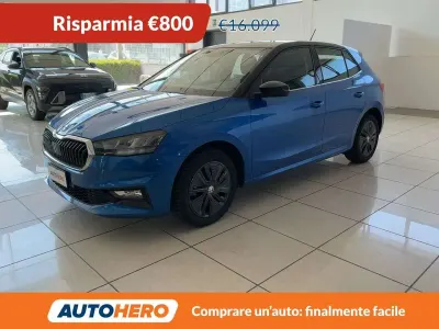 Usata Skoda Fabia Style 95 CV (69 kW) 2023 Blu/azzurro Utilitaria