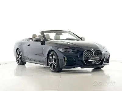 Usata BMW 440 M Sport 374 CV (275 kW) 2021 Blu Cabrio