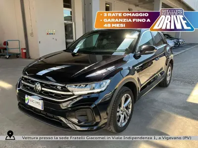 Usata VW T-Roc R-line 150 CV (110 kW) 2023 Deep black perlato SUV