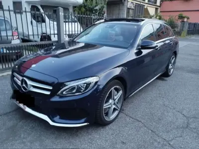 Usata Mercedes 250 204 CV (150 kW) 2015 Blu/azzurro Station wagon