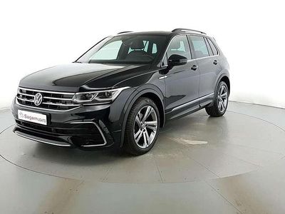 Usata VW Tiguan R-line 150 CV (110 kW) 2022 Nero deep effetto perlato SUV