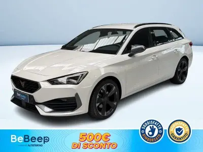 Usata Cupra Leon 150 CV (110 kW) 2024 Bianco pastello Station wagon