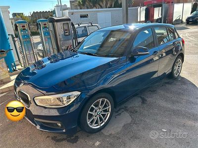 Usata BMW 116 2019 Blu Utilitaria