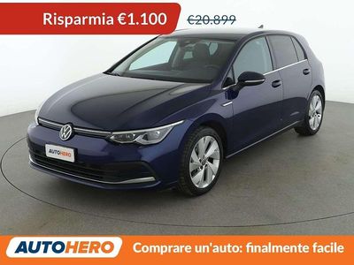 Usata VW Golf VIII Style 150 CV (110 kW) 2020 Blu/azzurro Berlina