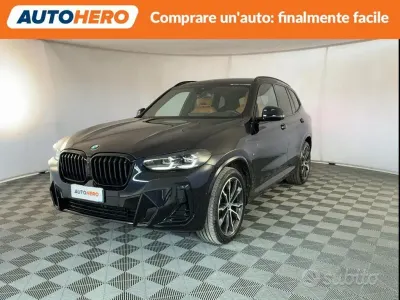 Usata BMW X3 M Sport 190 CV (139 kW) 2023 Blu SUV