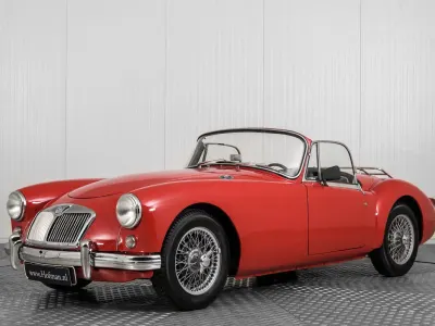 Usata MG MGA 68 CV (50 kW) 1956 Rosso Cabrio