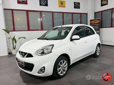 Usata Nissan Micra Tekna 80 CV (58 kW) 2015 Bianco Utilitaria
