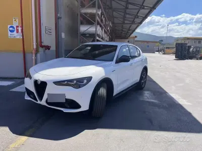 Usata Alfa Romeo Stelvio Veloce 209 CV (153 kW) 2024 Bianco SUV