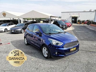 Begagnad Ford Ka Plus 86 HK (63 kW) 2018 Blå Halvkombi