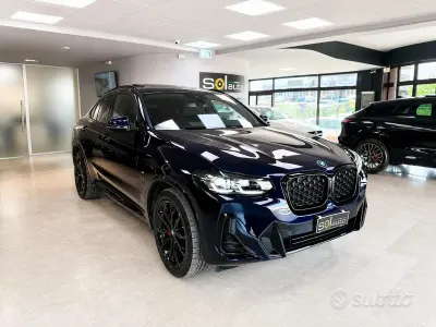 Usata BMW X4 M Sport 190 CV (139 kW) 2022 Bluazzurro SUV