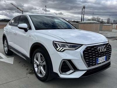 Usata Audi Q3 Sportback S-Line 204 CV (150 kW) 2021 Bianco SUV
