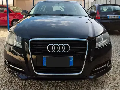 Usata Audi A3 Attraction 90 CV (66 kW) 2010 Nero Utilitaria