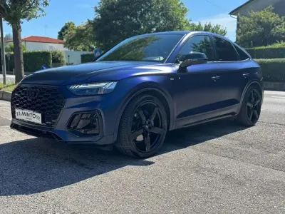 Usata Audi Q5 S-line plus 265 CV (194 kW) 2021 Blu SUV