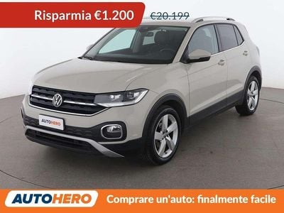 Usata VW T-Cross Advance 110 CV (80 kW) 2022 Beige SUV