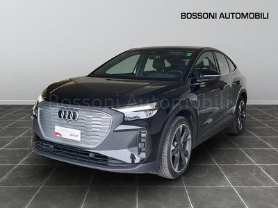 Usata Audi Q4 e-tron Comfort 194 kW (265 CV) 2023 Nero mythos metallizzato SUV