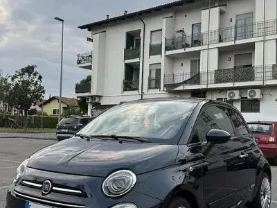 Usata Fiat 500 Lounge 69 CV (50 kW) 2017 Blu Berlina
