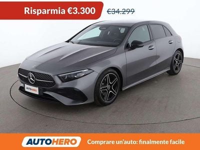 Usata Mercedes A180 AMG Line Premium 116 CV (85 kW) 2024 Grigio Berlina