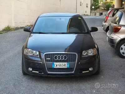 Usata Audi A3 Ambition 200 CV (147 kW) 2005 Nero Utilitaria