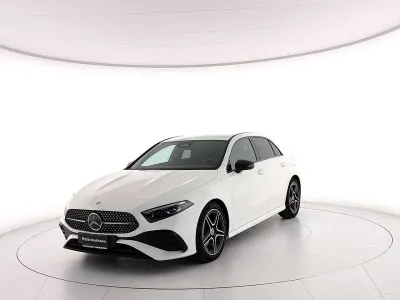 Usata Mercedes A180 Advanced 116 CV (85 kW) 2025 Bianco polare Berlina