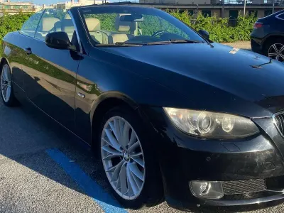 Begagnad BMW 320 Cabriolet Efficient Dynamics 177 HK (130 kW) 2010 Svart Cab
