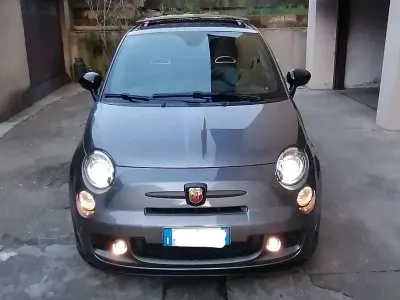 Usata Abarth 500 Custom 135 CV (99 kW) 2014 Grigio Utilitaria