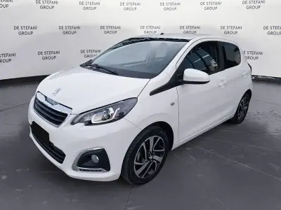 Usata Peugeot 108 Allure 72 CV (52 kW) 2021 Bianco Utilitaria