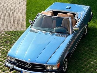 Usata Mercedes 560 242 CV (177 kW) 1987 Blu/azzurro Cabrio