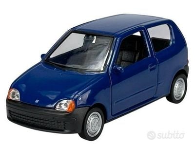 Usata Fiat Seicento 2003 Blu Utilitaria