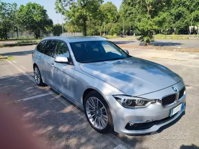 Usata BMW 318 Luxury Line 150 CV (110 kW) 2018 Grigio Station wagon