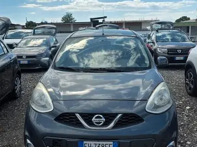 Usata Nissan Micra Visia 80 CV (58 kW) 2014 Blu Utilitaria