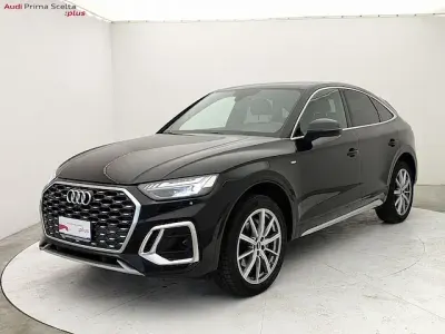 Usata Audi Q5 Sportback S-line plus 204 CV (150 kW) 2023 Nero mythos metallizzato SUV