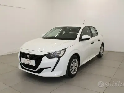 Usata Peugeot 208 Premium 75 CV (55 kW) 2021 Bianco Utilitaria
