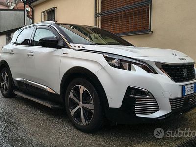Usata Peugeot 3008 GT-line 130 CV (95 kW) 2018 Bianco SUV