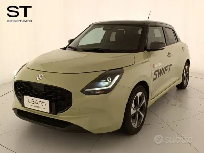 Usata Suzuki Swift 82 CV (60 kW) 2024 Verde Utilitaria