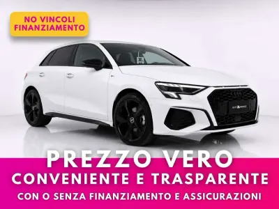 Usata Audi A3 S-Line 150 CV (110 kW) 2023 Bianco Berlina