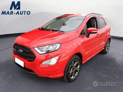 Usata Ford Ecosport ST-Line 125 CV (91 kW) 2021 Rosso SUV
