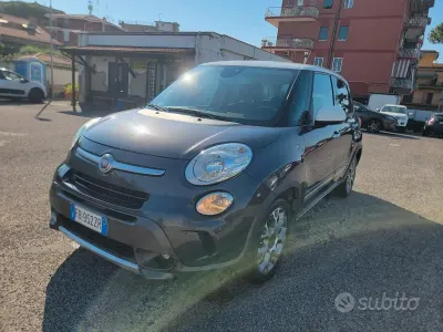Usata Fiat 500L Trekking 105 CV (77 kW) 2014 Grigio Monovolume