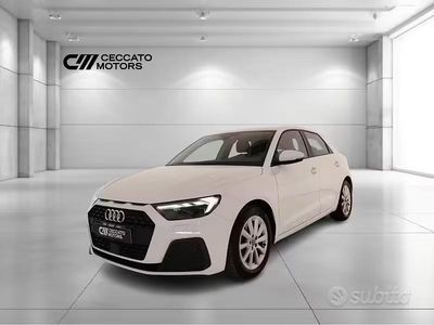 Usata Audi A1 Sportback Admired 110 CV (80 kW) 2020 Bianco Utilitaria