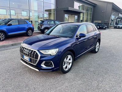 Usata Audi Q3 Advanced 150 CV (110 kW) 2023 Blu SUV
