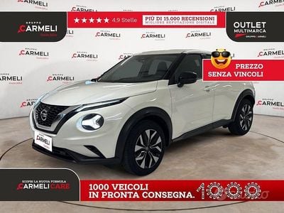 Usata Nissan Juke Acenta 114 CV (83 kW) 2022 Bianco SUV