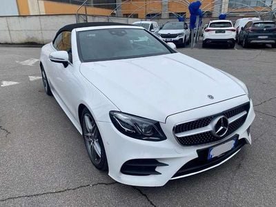 Usata Mercedes E220 Premium Plus 194 CV (142 kW) 2017 Bianco Cabrio