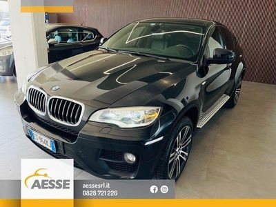 Usata BMW X6 Efficient Dynamics 244 CV (179 kW) 2013 Nero SUV