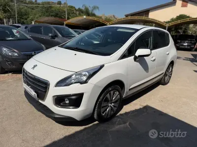Usata Peugeot 3008 Allure 120 CV (88 kW) 2015 Bianco Station wagon