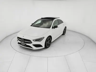 Usata Mercedes CLA200 Premium 150 CV (110 kW) 2022 Bianco Coupé