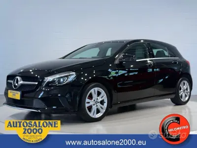 Usata Mercedes A180 109 CV (80 kW) 2017 Nero Utilitaria