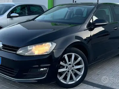 Usata VW Golf VII Highline 110 CV (80 kW) 2015 Nero Berlina