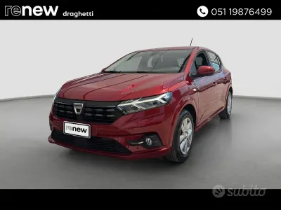 Gebraucht Dacia Sandero Comfort 101 PS (74 kW) 2022 Rot Limousine