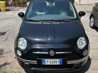 Usata Fiat 500 Lounge 69 CV (50 kW) 2012 Nero Utilitaria