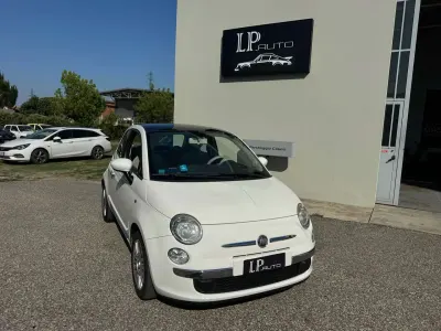 Usata Fiat 500 Lounge 69 CV (50 kW) 2008 Bianco Utilitaria