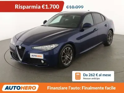 Usata Alfa Romeo Giulia 150 CV (110 kW) 2017 Blu/azzurro Berlina
